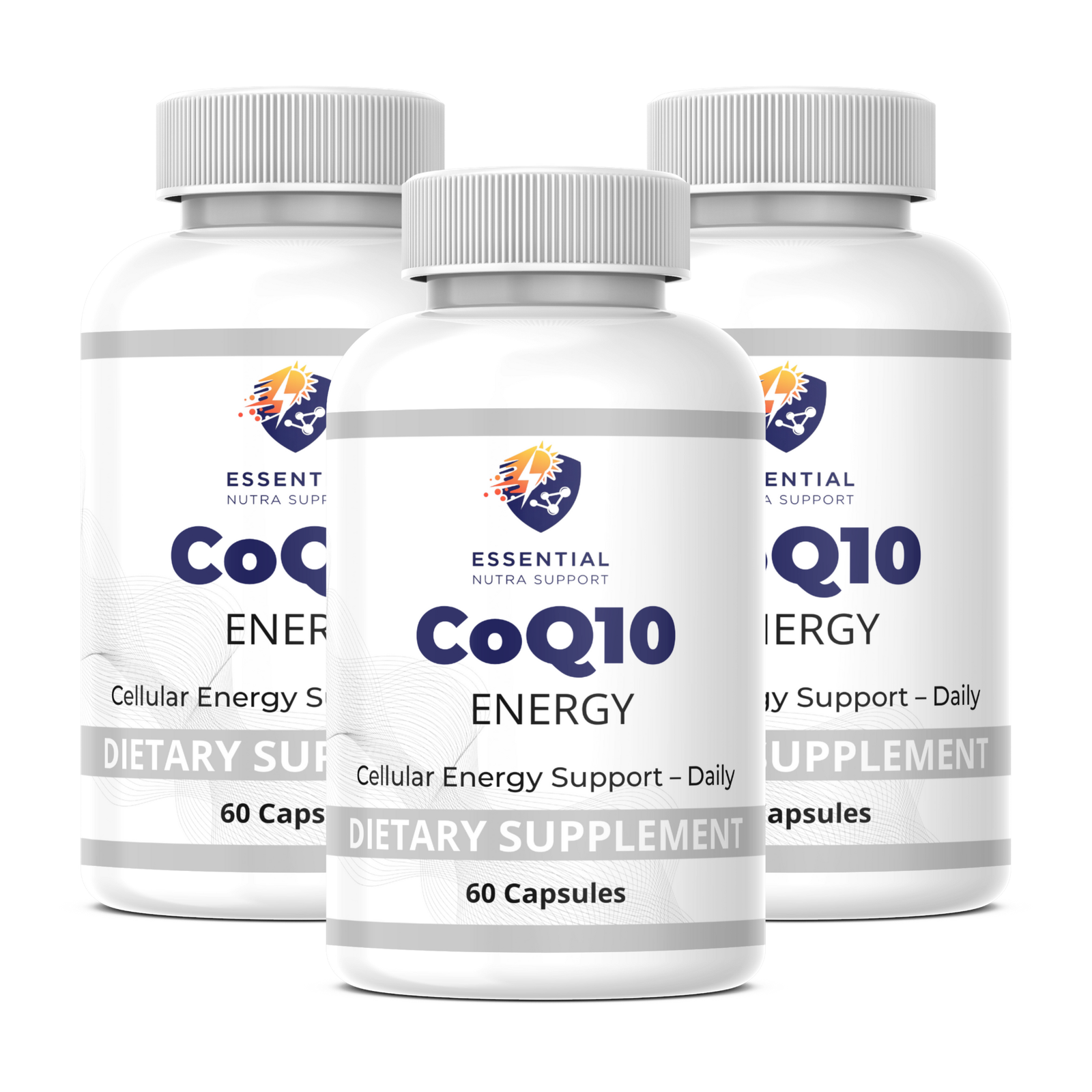 CoQ10 Energy (3 Bottles x 60 Capsules)